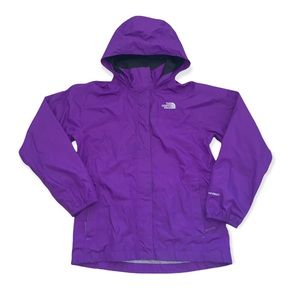 Youth North Face Purple WindBreaker Jacket🌂